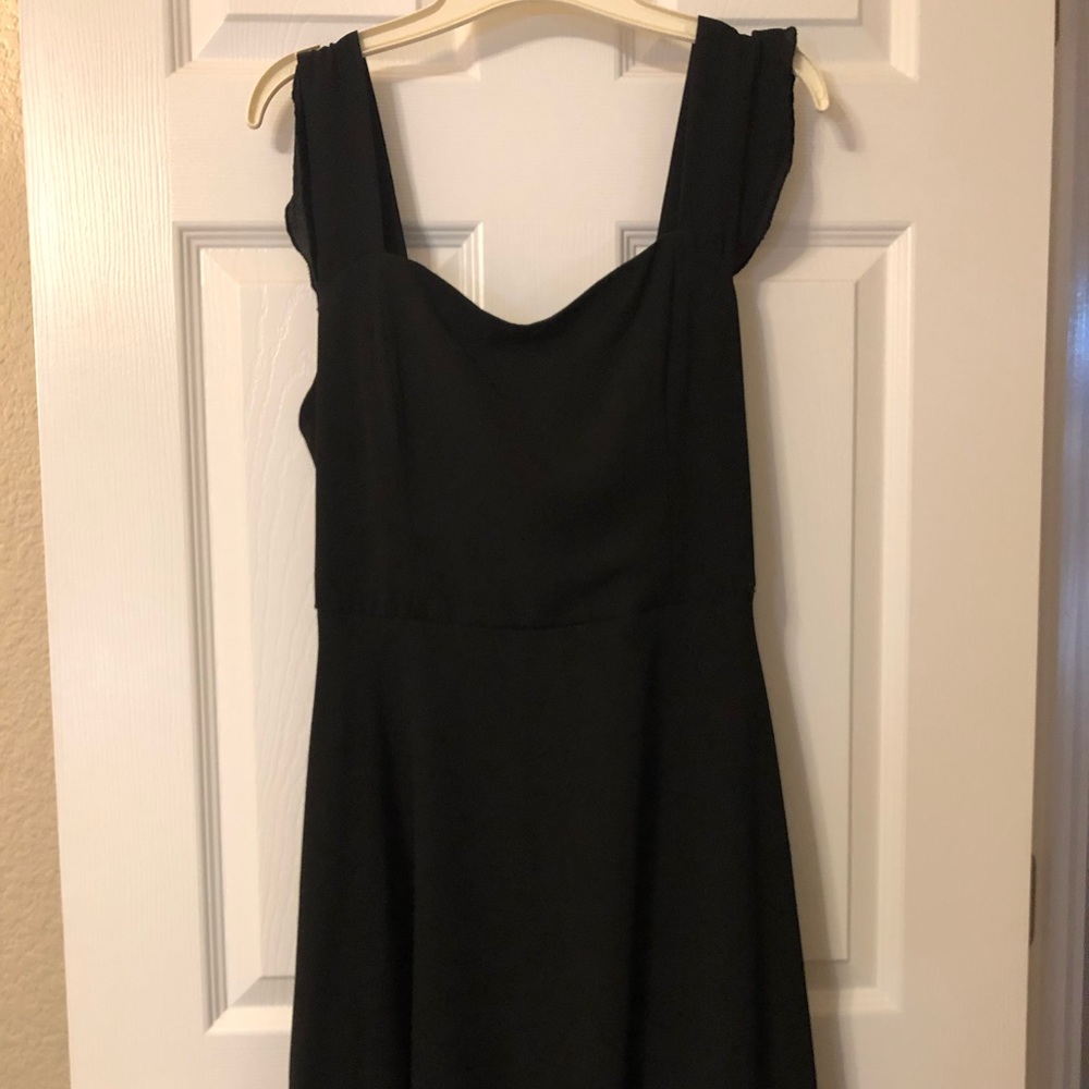 BLACK BABYDOLL DRESS SZ L